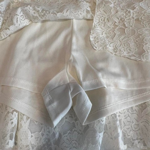 Boho Fairy Lace Skirt with Asymmetrical Hem NWT - Picture 6 of 6